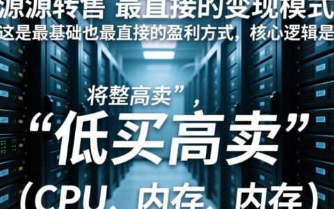 只有一台虚拟主机，究竟要如何操作才能赚到钱？