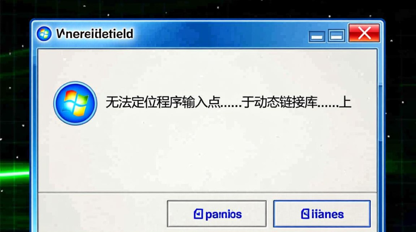 电脑报错无法定位程序输入点，到底是什么原因造成的？
