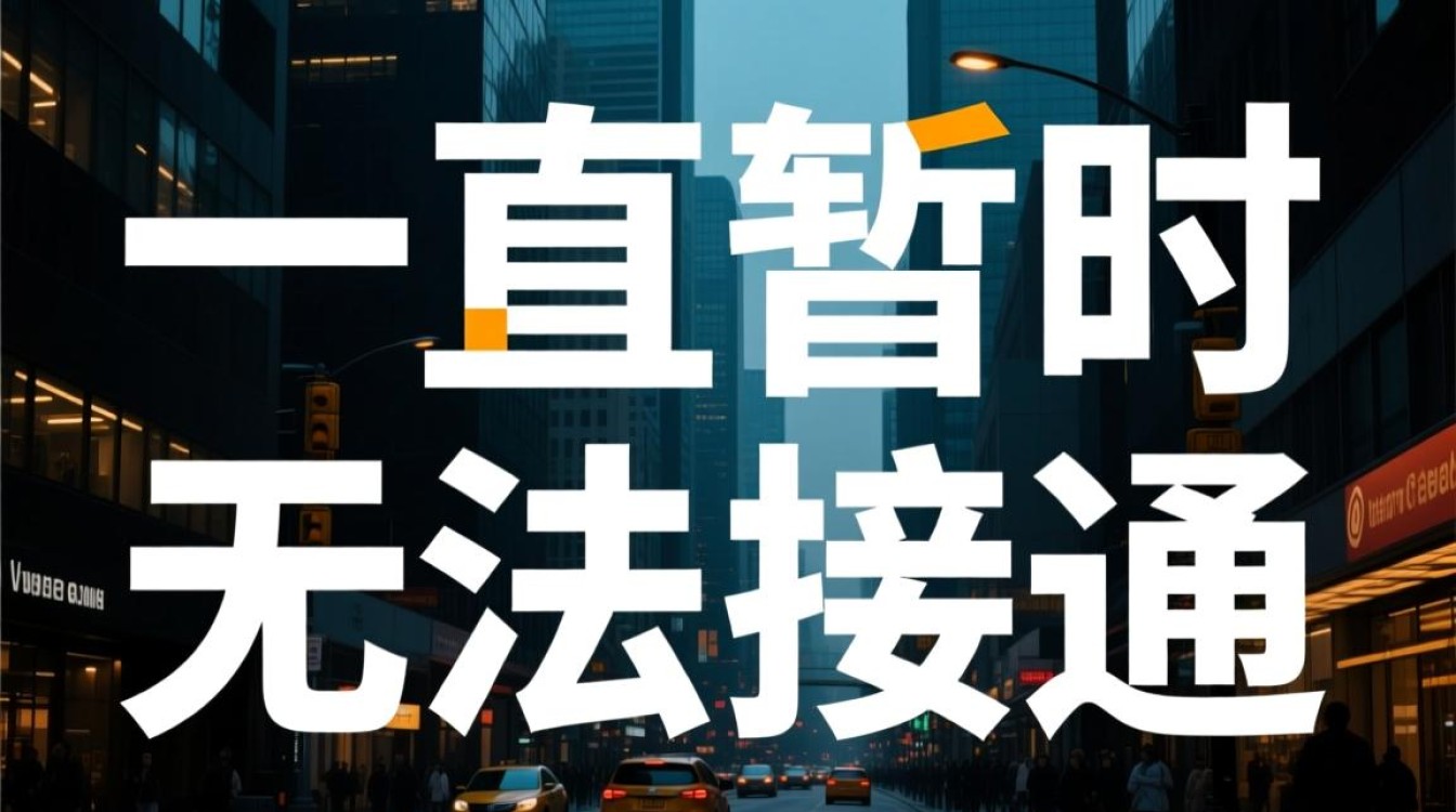 一直暂时无法接通，究竟是技术故障还是人为设置？