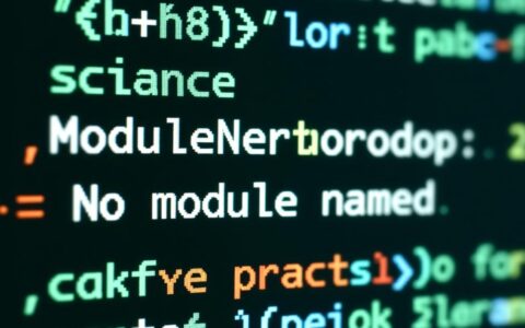 Python报错没有datasets模块应该如何正确安装？