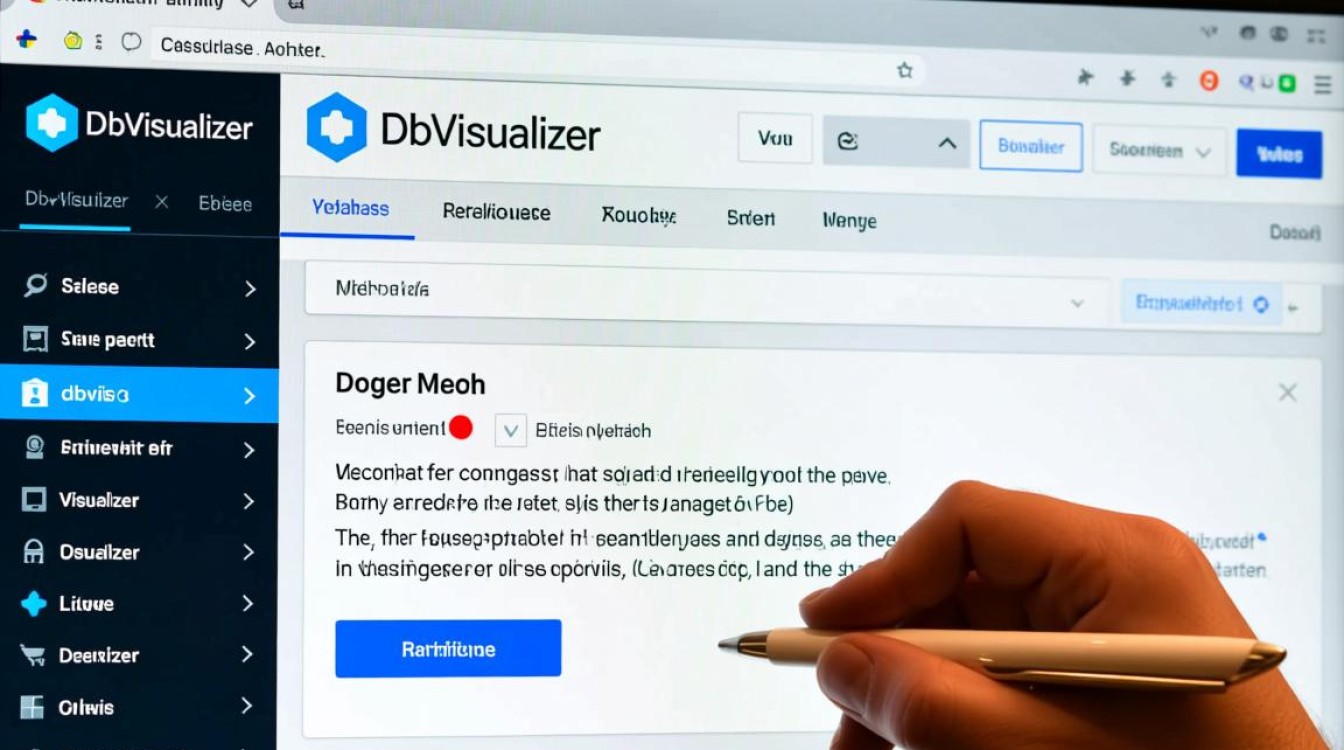 dbvis报错42704提示未定义对象，该如何解决？