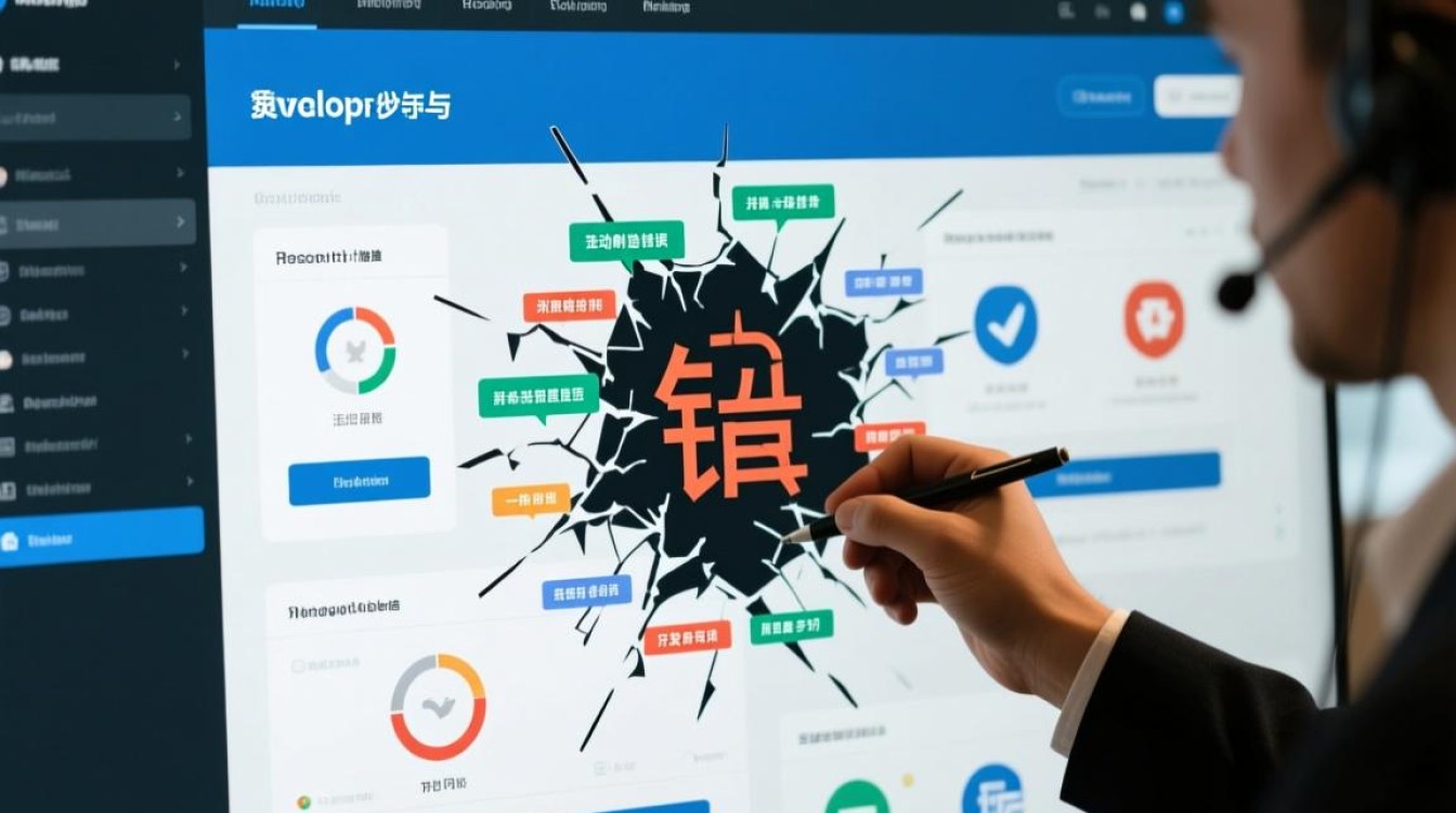 怎么故意让网页前端报错，用于测试调试？