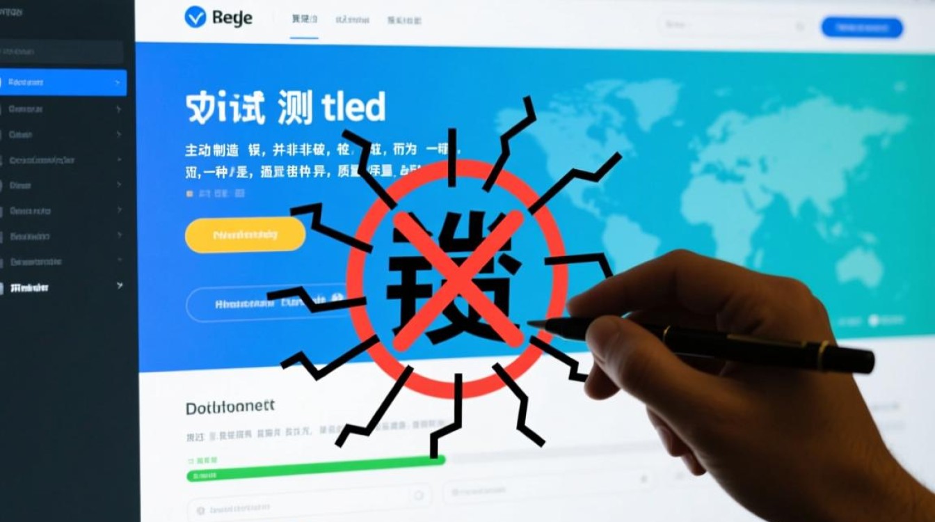怎么故意让网页前端报错，用于测试调试？