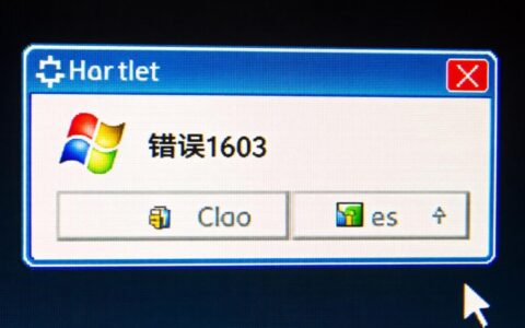 软件安装报错1603错误代码，到底要如何才能彻底解决？