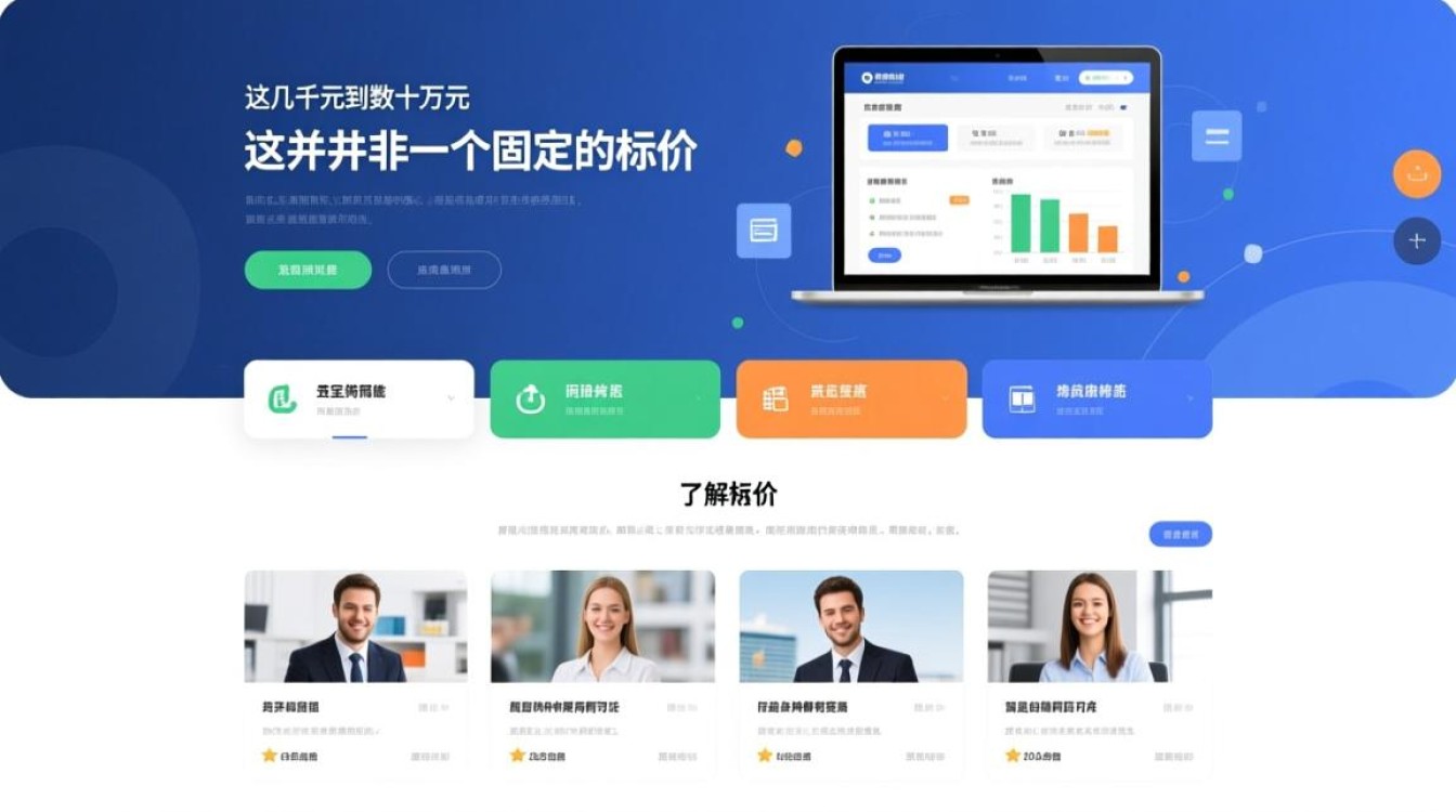 找人做一个展示型企业定制网站，包含域名空间，总共要花多少钱？
