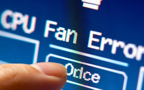 电脑开机风扇报错页面显示什么故障，该如何快速解决？