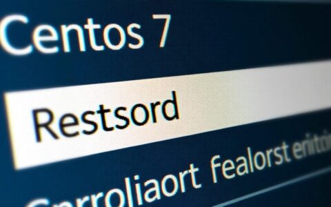 CentOS 7忘记root密码无法登录，如何进入紧急模式恢复？