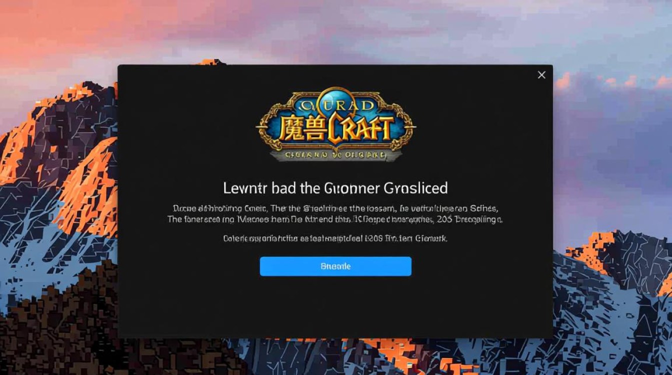 我的苹果Mac电脑下载魔兽世界WoW时，总是报错怎么办？