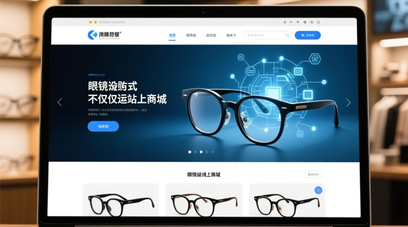 哪个网站可以免费在线设计定制自己的眼镜？
