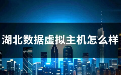 湖北数据虚拟主机靠谱吗？访问速度和售后服务怎么样？