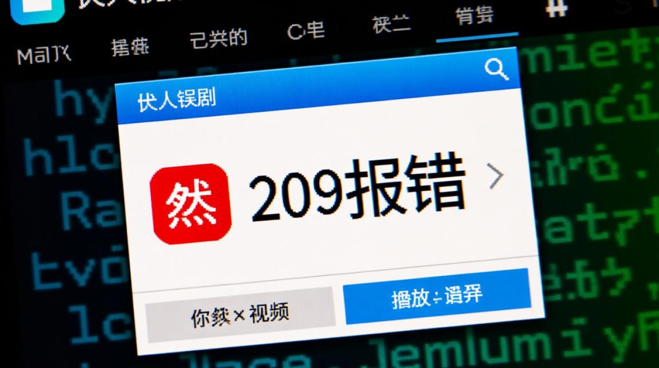 人人视频209报错怎么办？最新有效解决方法是什么？
