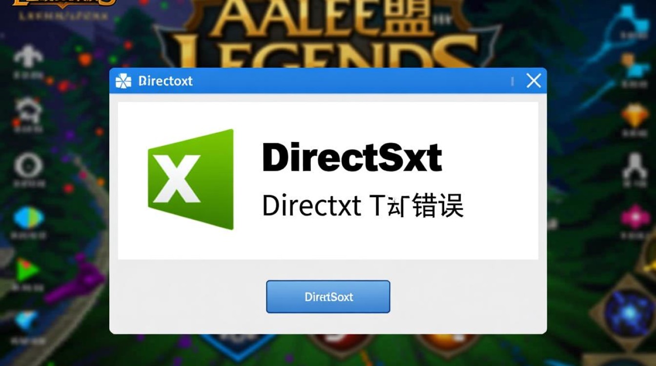 英雄联盟DirectX错误无法启动，该怎么解决？