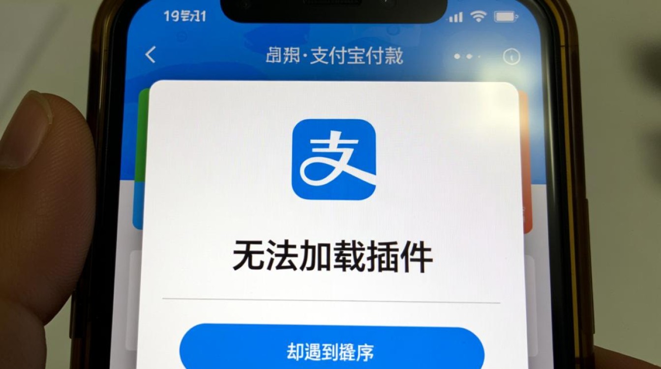 支付宝无法加载插件