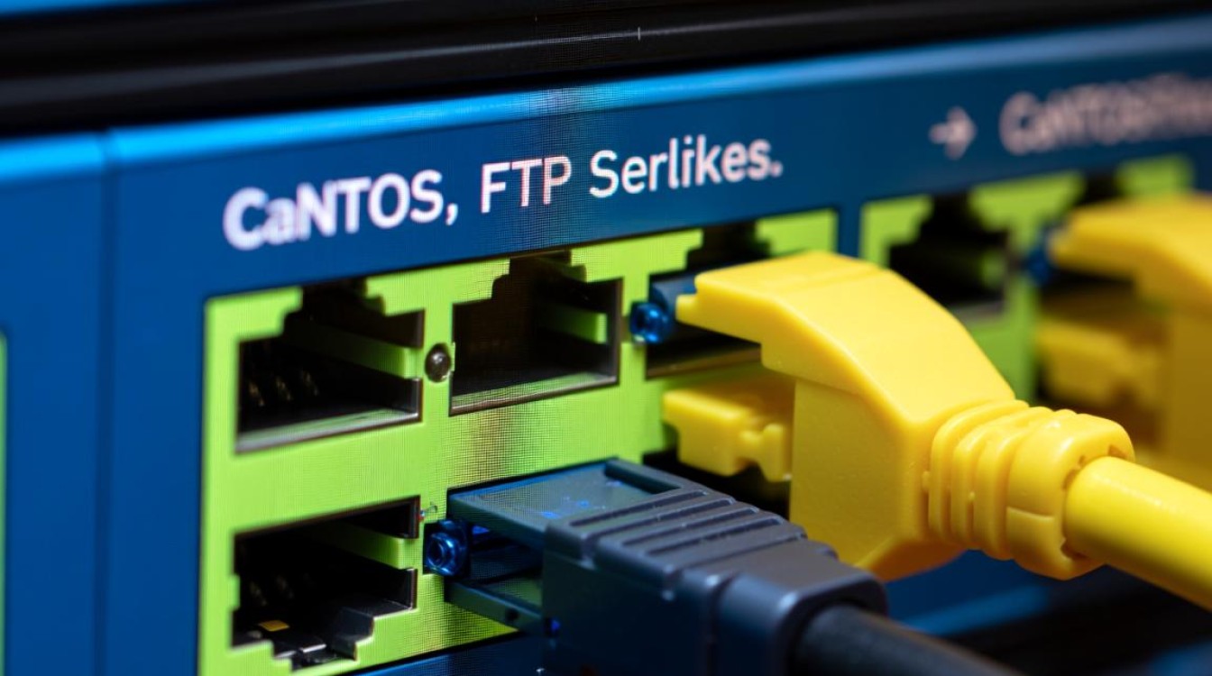 在CentOS中，用什么命令可以查看FTP服务监听的端口号？