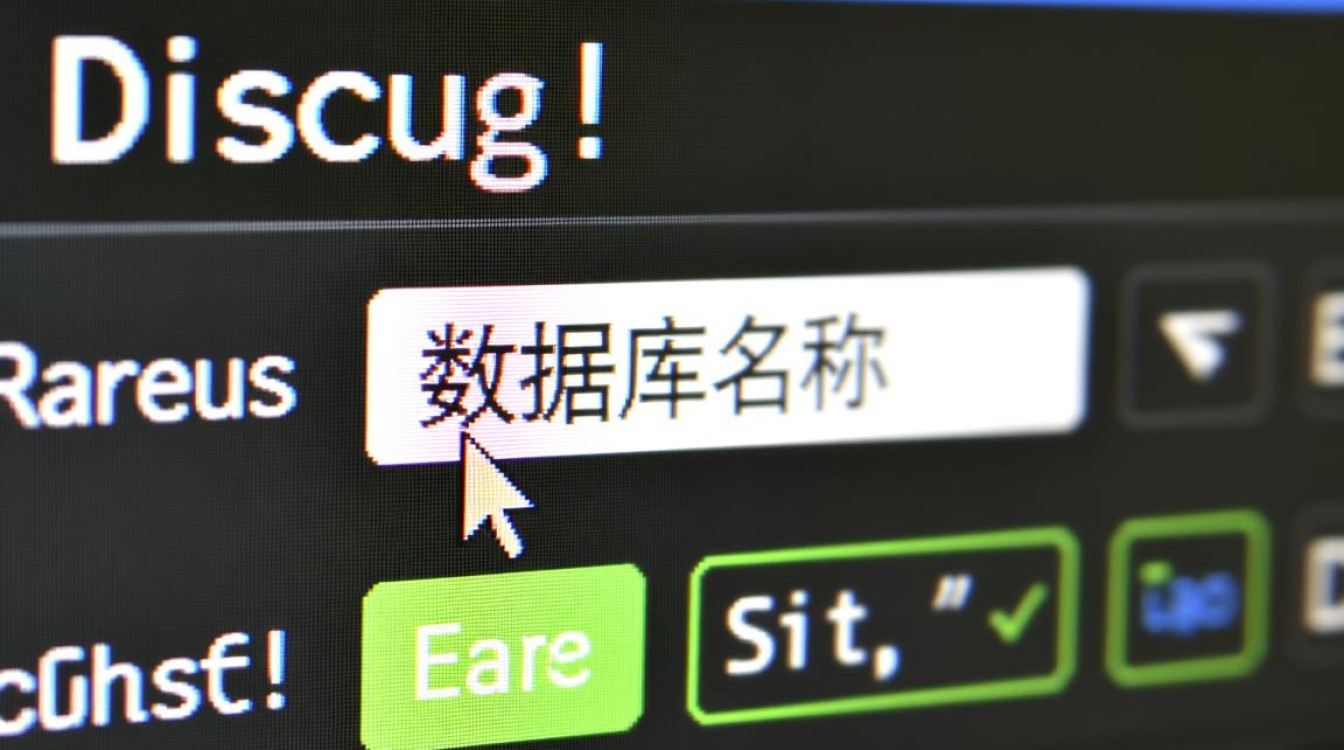 安装Discuz论坛时，数据库名称具体应该填什么？