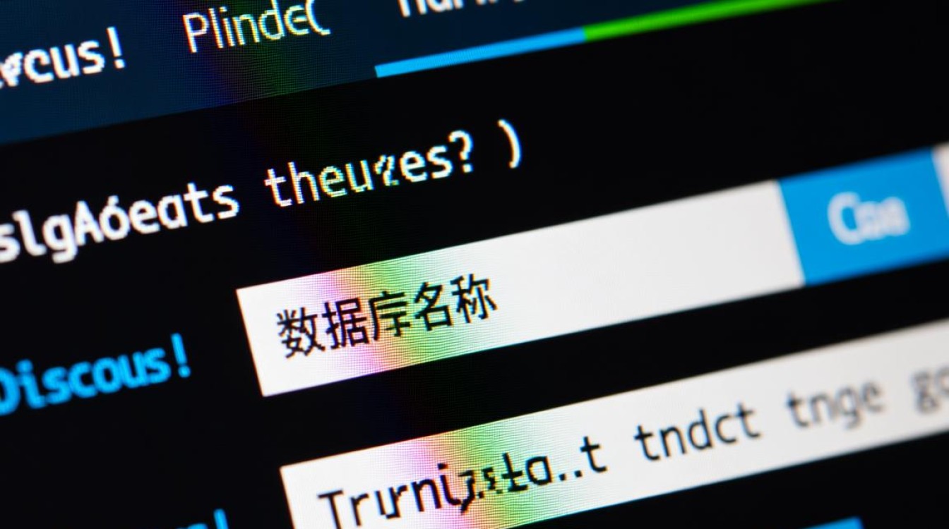 安装Discuz论坛时，数据库名称具体应该填什么？
