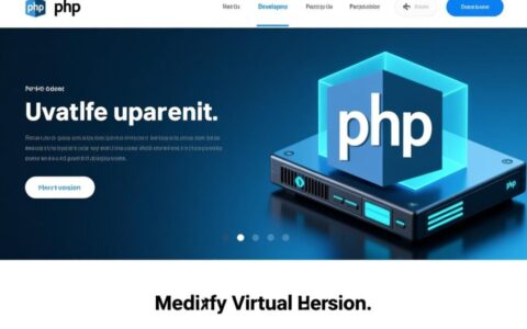 虚拟主机php版本过低导致网站报错，要如何修改？