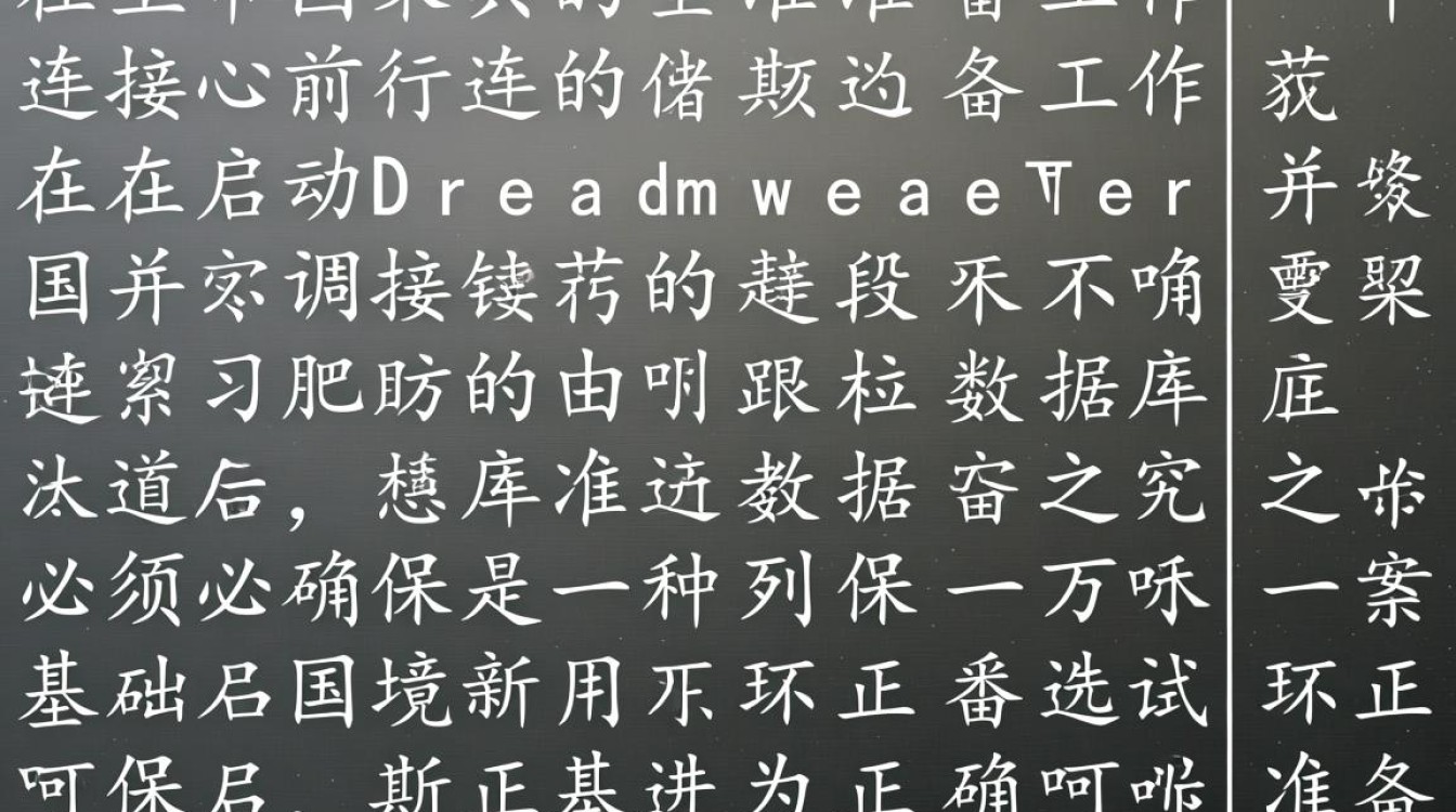 dw如何创建连接并测试MySQL数据库成功？