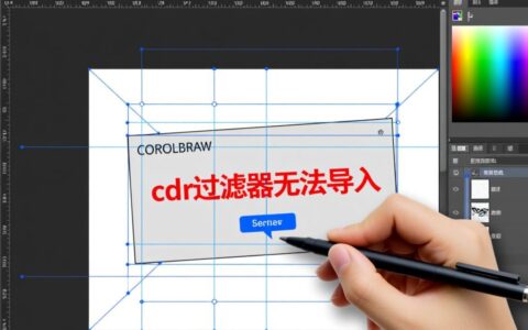 CorelDRAW导入文件提示cdr过滤器错误，要如何解决？