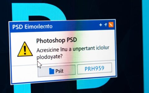 PS打开文件报错是什么原因，要如何才能成功解决？