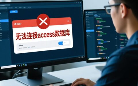 无法连接access数据库怎么办？提示未找到提供程序怎么办？