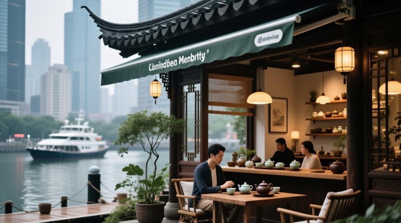 有没有支持在线预订又带有古风禅意的茶楼网站模板？