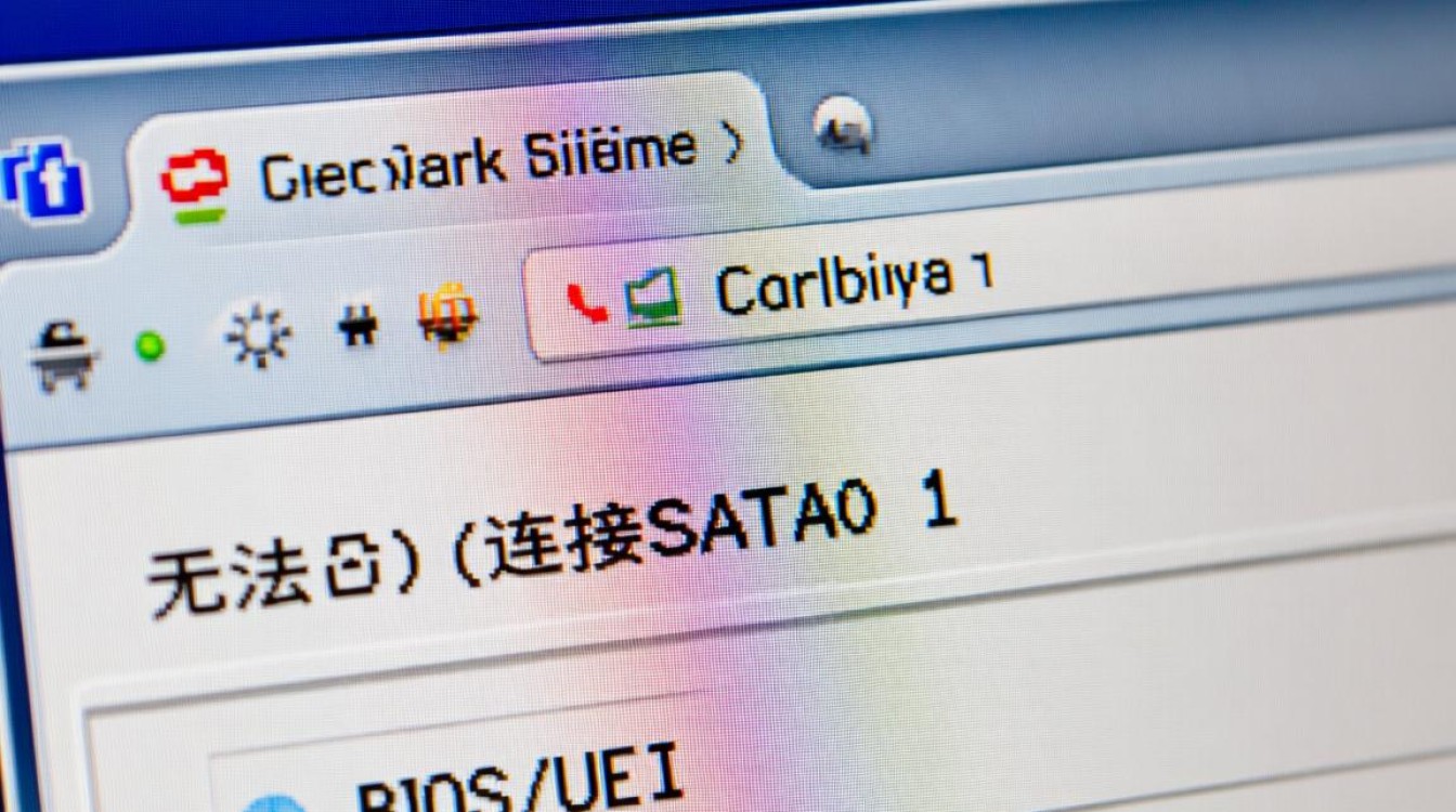 电脑无法连接SATA0和SATA1的硬盘怎么办？