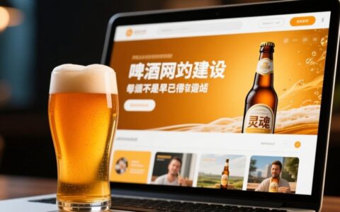 啤酒网站建设怎么做才能有效提升产品销量？