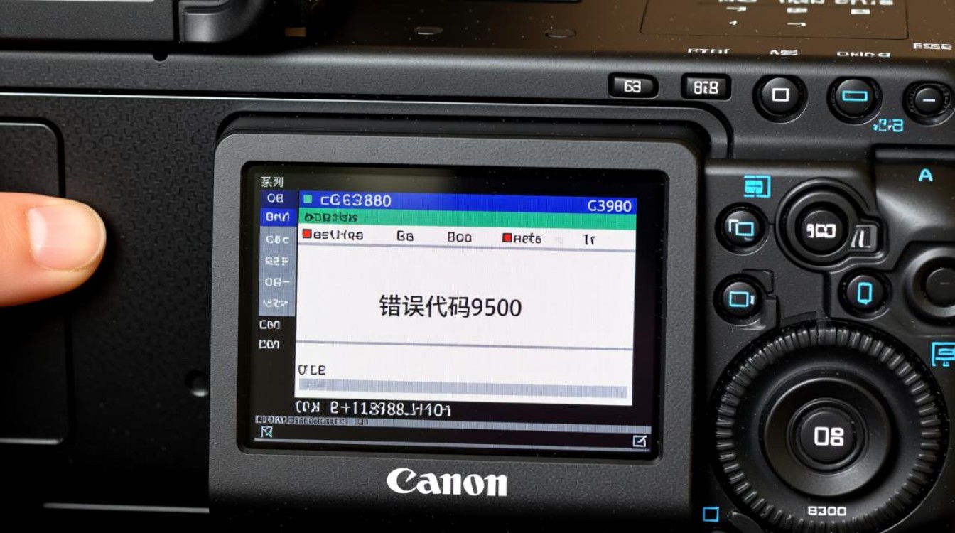 佳能398报错9500是什么原因，如何快速解决？