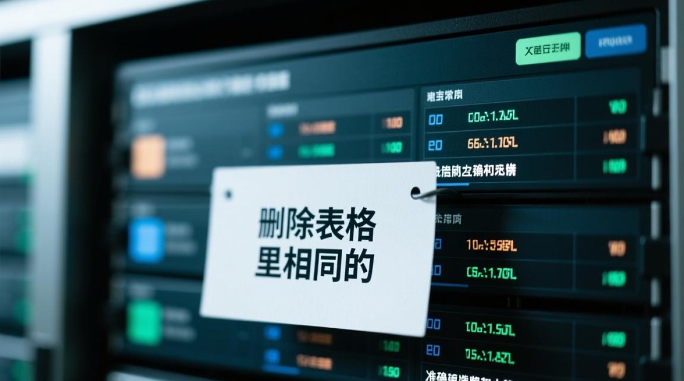 数据库表格里有大量重复数据该如何高效清理？