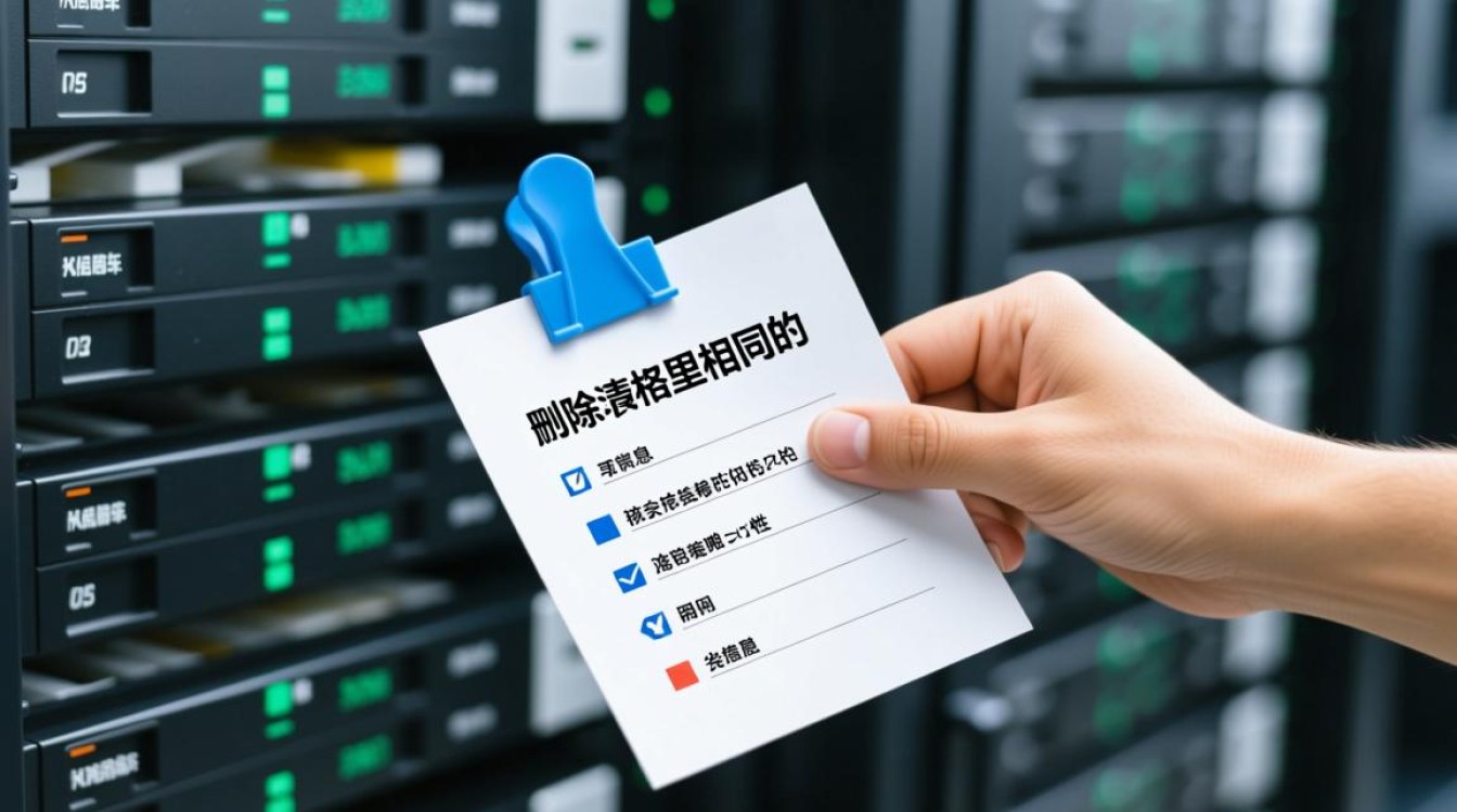 数据库表格里有大量重复数据该如何高效清理？