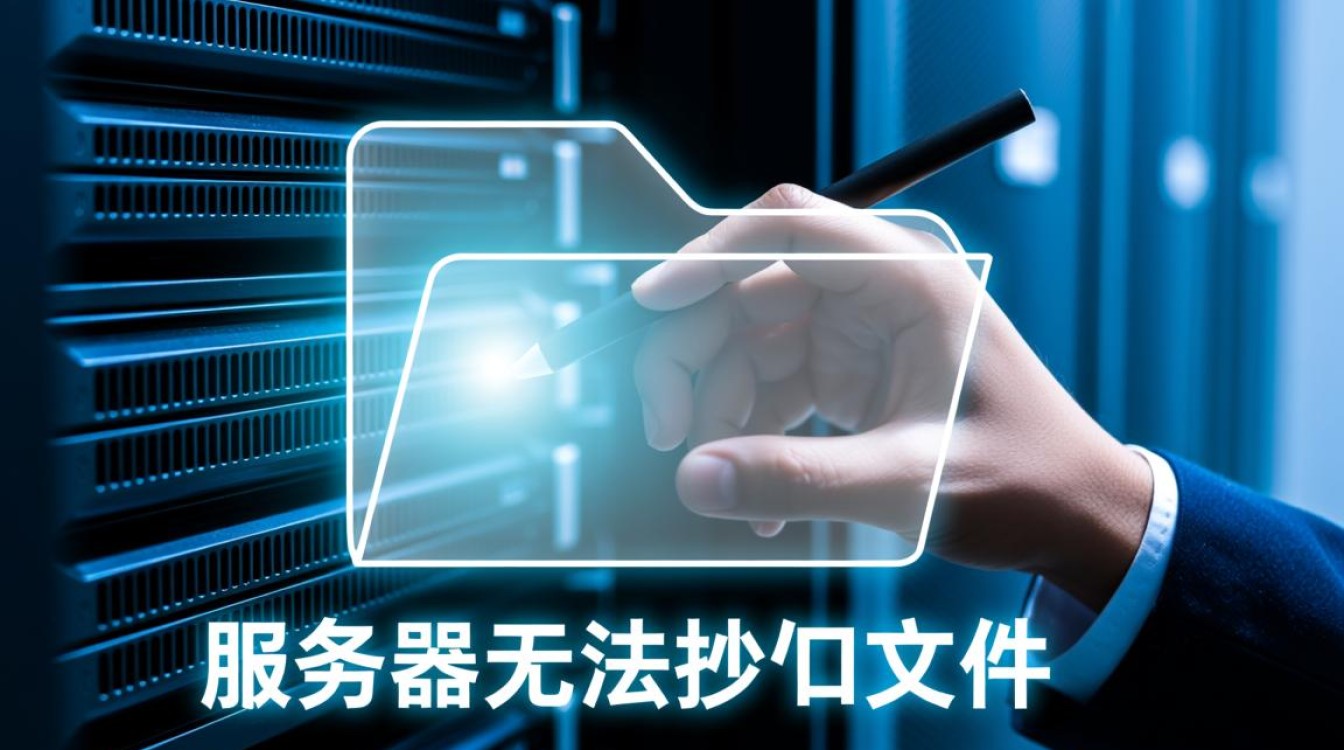 服务器拷贝文件提示权限不足，具体要怎么解决？