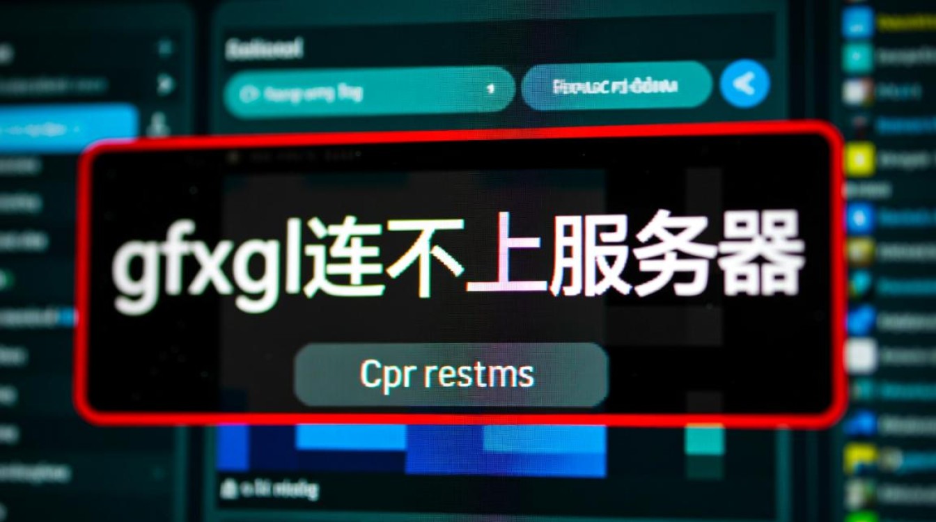 为什么我的gfxgl一直提示连不上服务器？
