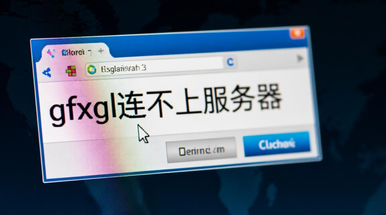 为什么我的gfxgl一直提示连不上服务器？