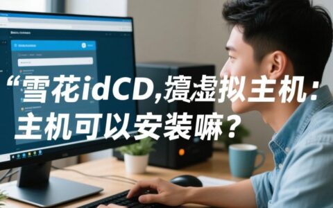 雪花idc虚拟主机能装什么程序，具体怎么安装？