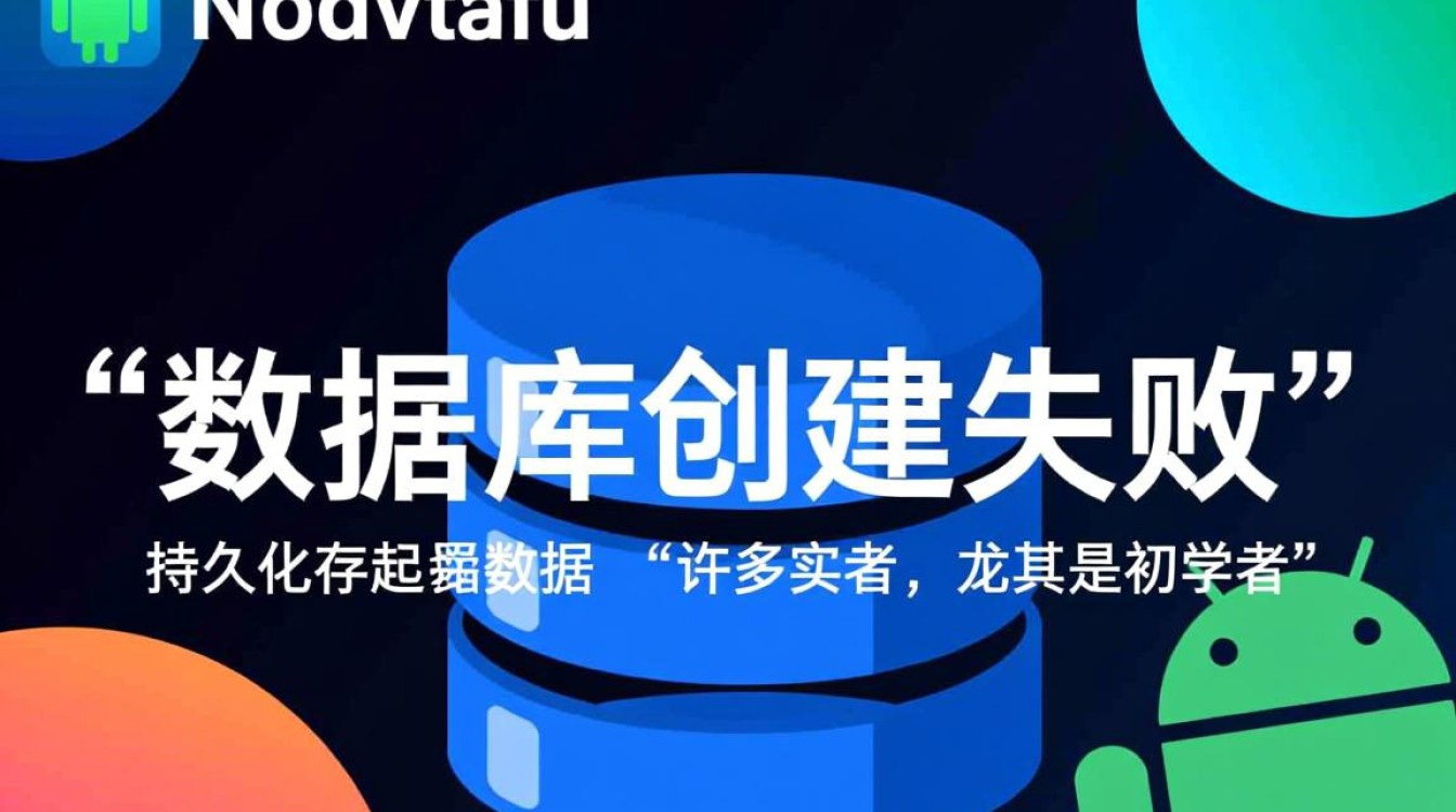 安卓开发数据库一直创建失败怎么办，有哪些常见原因和解决方法？
