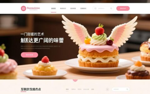 一个成功的糕点网站设计都包含哪些要素？