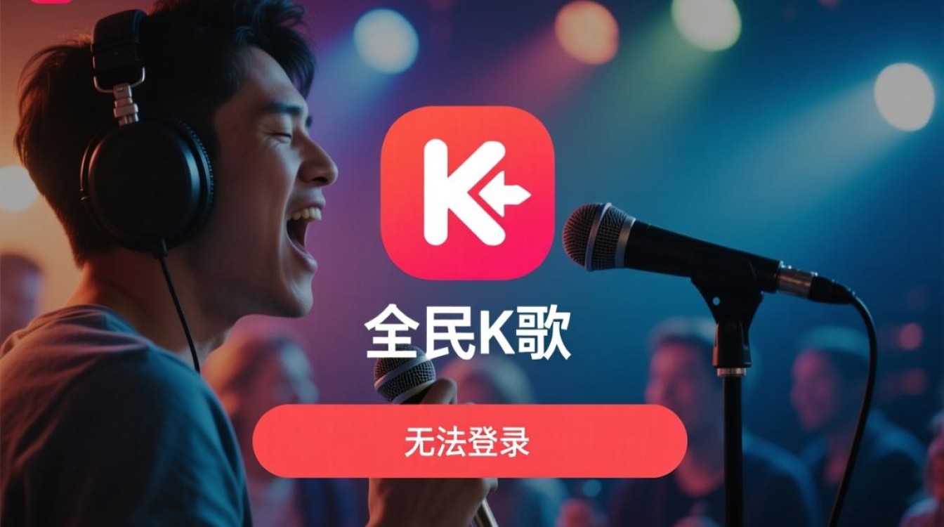 全民k歌无法登录怎么办，一直提示登录失败？