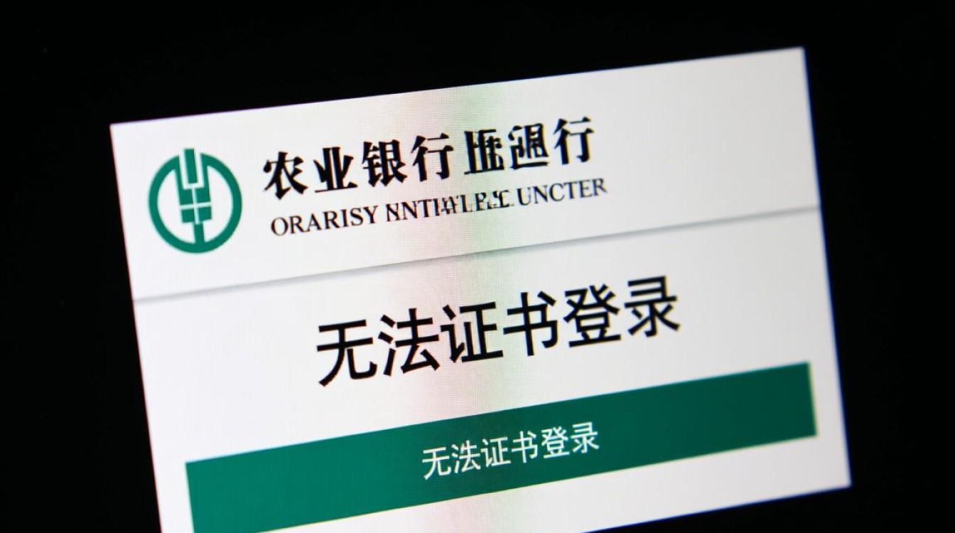 农行网银证书登录失败是什么原因，该如何解决？