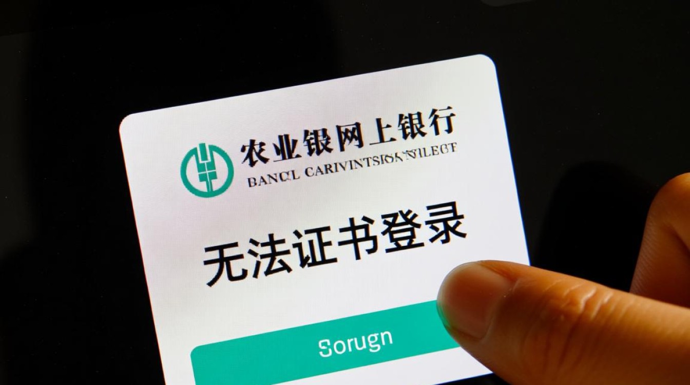 农行网银证书登录失败是什么原因，该如何解决？
