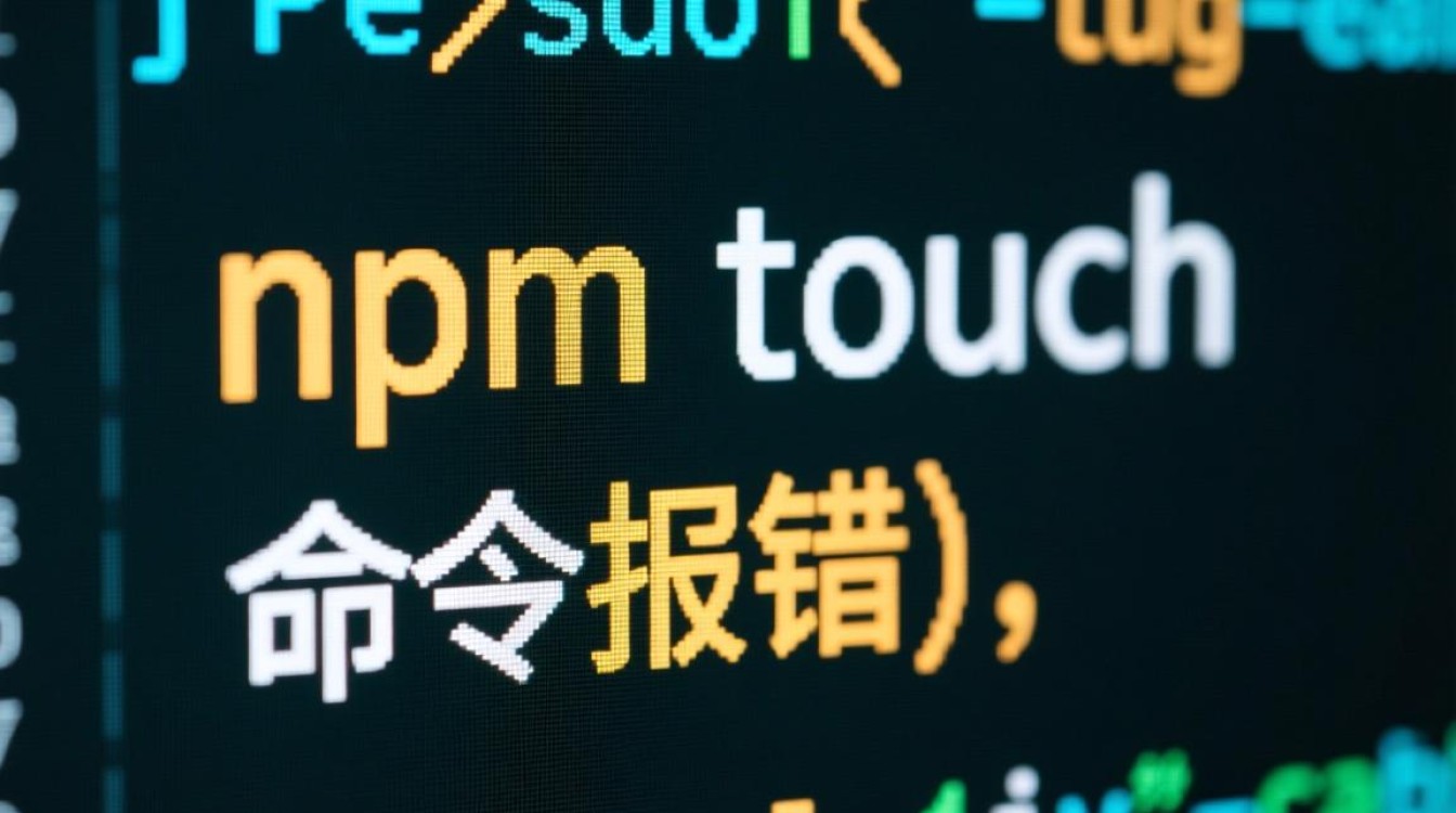 npm touch 命令报错，提示不是内部或外部命令怎么办？