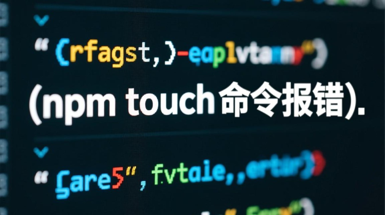 npm touch 命令报错，提示不是内部或外部命令怎么办？