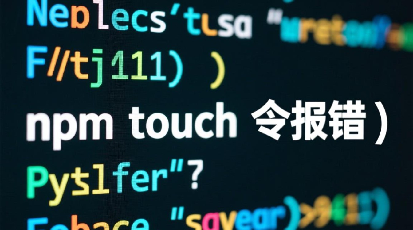 npm touch 命令报错，提示不是内部或外部命令怎么办？
