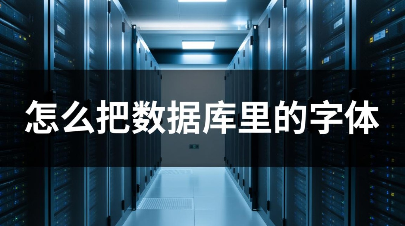 数据库存储的字体如何在前端页面动态加载显示？