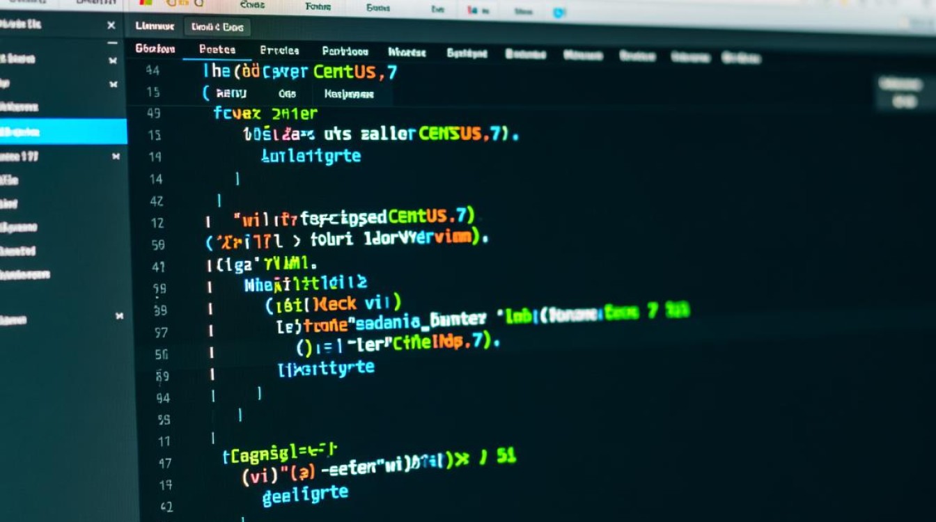 CentOS 7的vi编辑器如何强制退出并保存？
