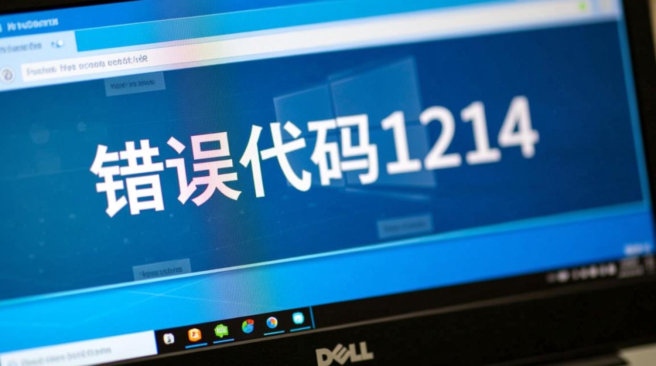 戴尔报错代码1214是什么故障,有没有详细的解决方法？