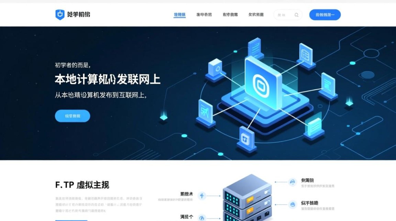 新手使用ftp虚拟主机来搭建网站，具体步骤和注意事项是什么？