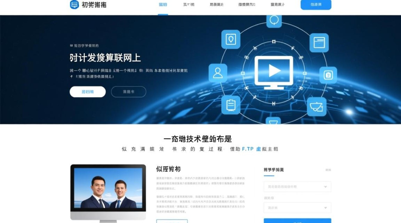新手使用ftp虚拟主机来搭建网站，具体步骤和注意事项是什么？