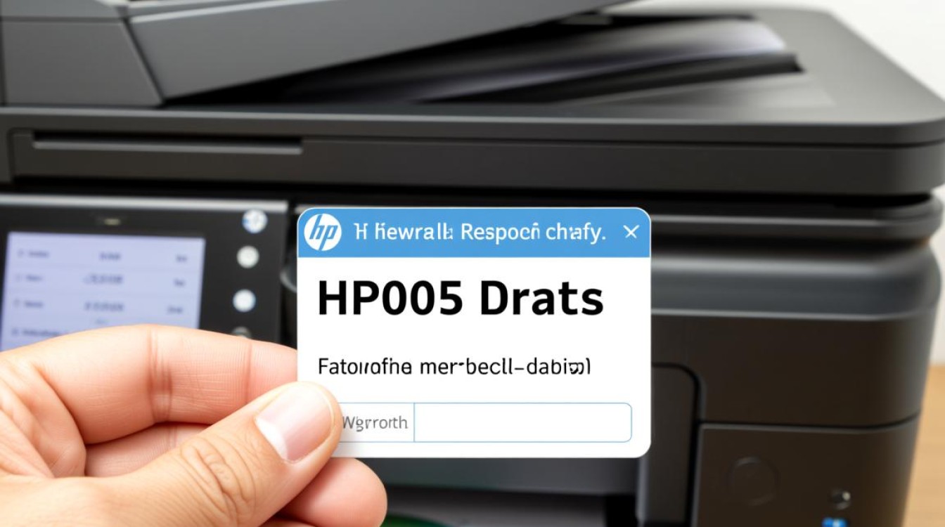 打印机出现HP005报错代码到底怎么回事，要怎么才能解决好？