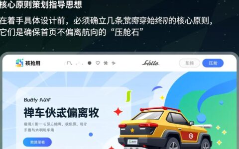 高转化网站首页策划，具体应包含哪些核心内容和布局？